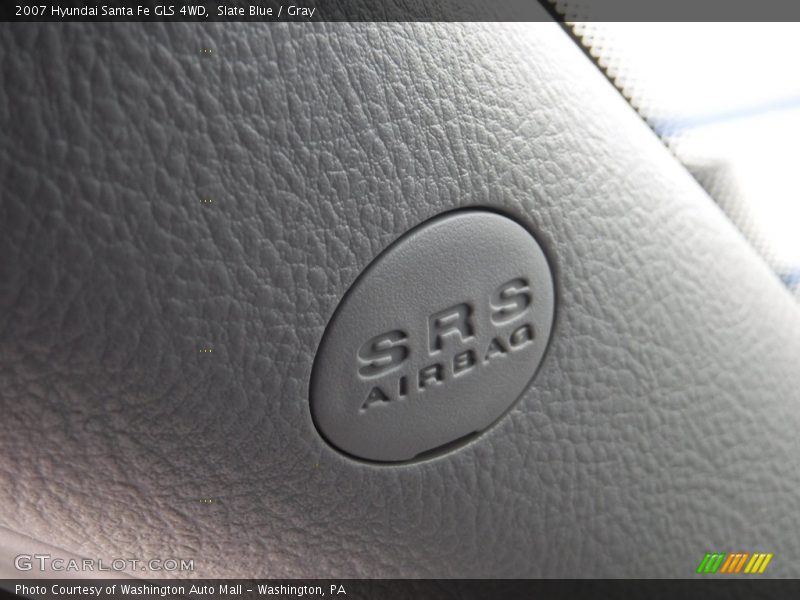 Slate Blue / Gray 2007 Hyundai Santa Fe GLS 4WD