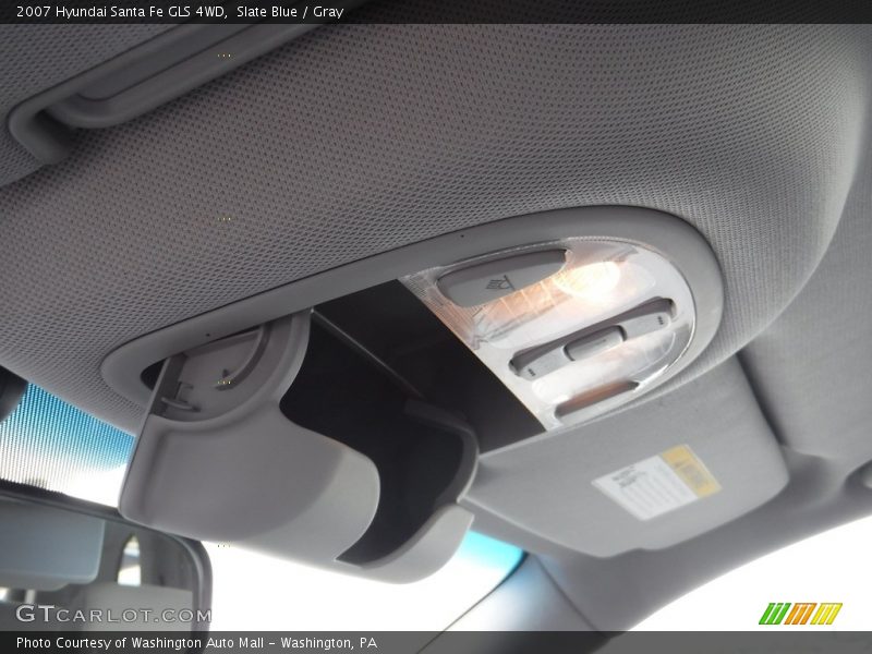 Slate Blue / Gray 2007 Hyundai Santa Fe GLS 4WD