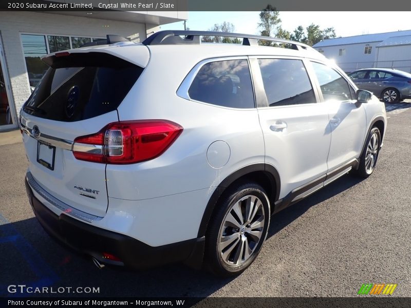 Crystal White Pearl / Slate 2020 Subaru Ascent Limited