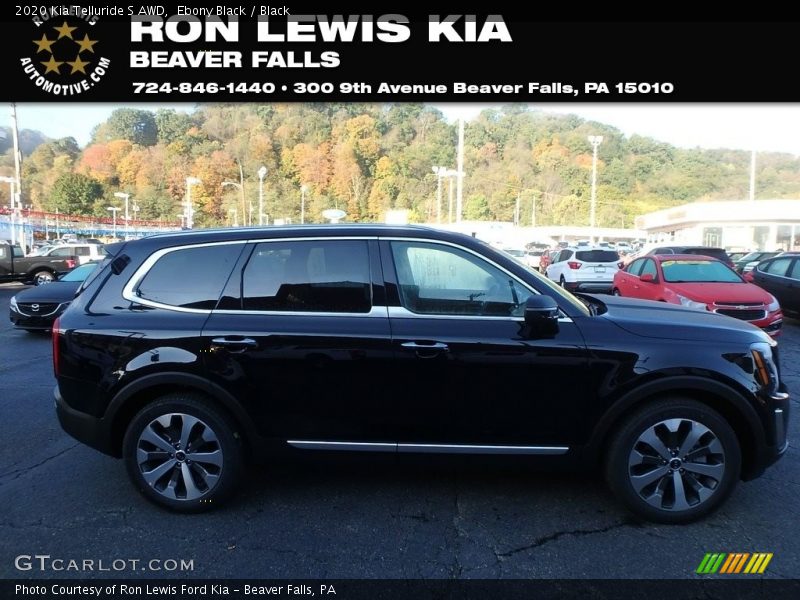 Ebony Black / Black 2020 Kia Telluride S AWD