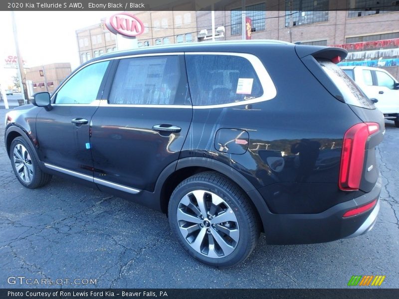 Ebony Black / Black 2020 Kia Telluride S AWD