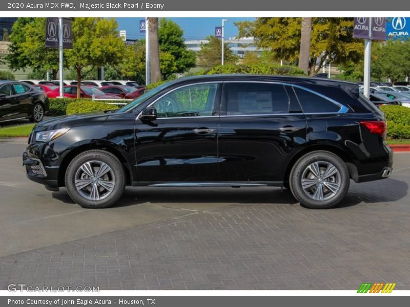 Majestic Black Pearl / Ebony 2020 Acura MDX FWD