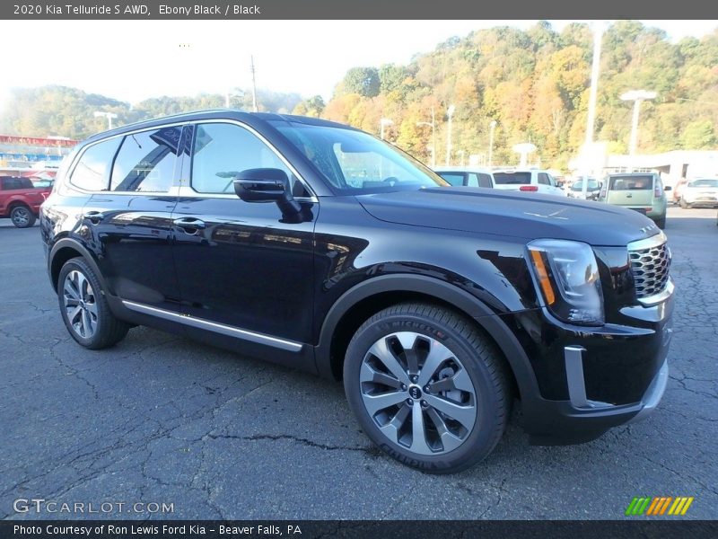 Ebony Black / Black 2020 Kia Telluride S AWD