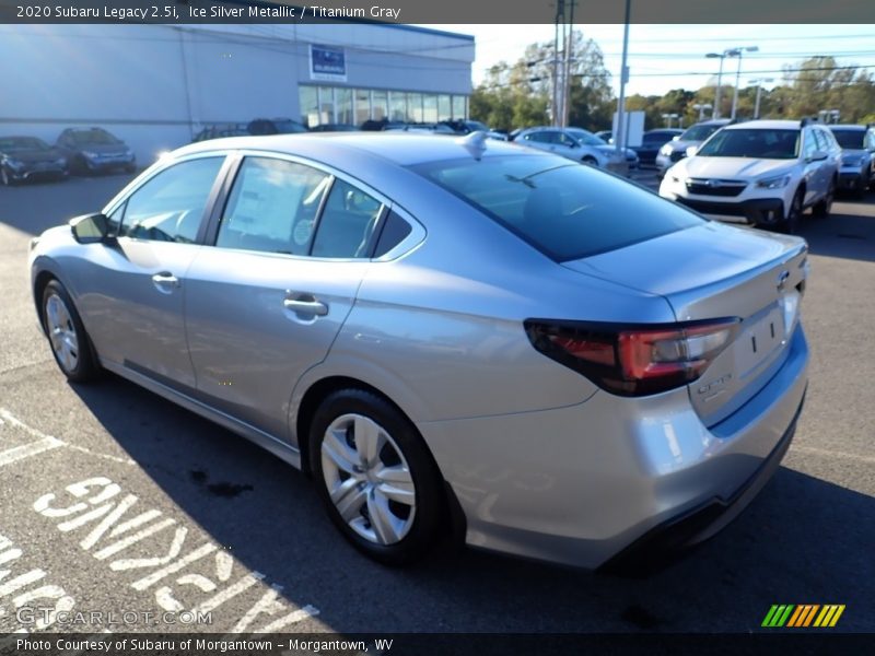 Ice Silver Metallic / Titanium Gray 2020 Subaru Legacy 2.5i