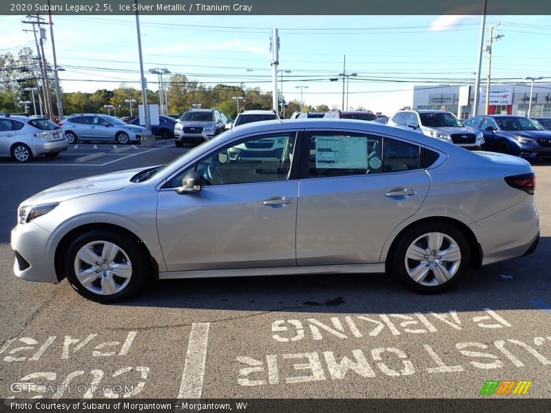 Ice Silver Metallic / Titanium Gray 2020 Subaru Legacy 2.5i