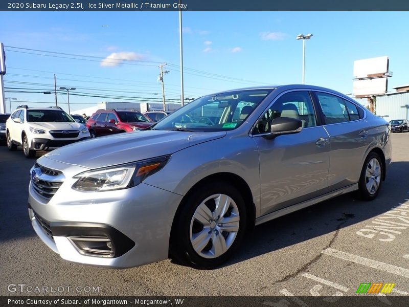 Ice Silver Metallic / Titanium Gray 2020 Subaru Legacy 2.5i