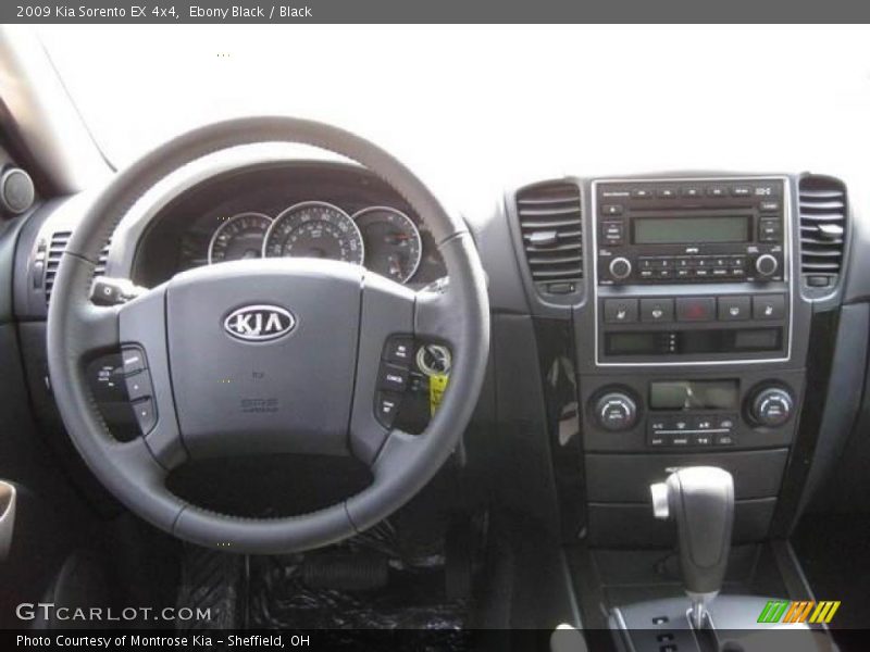 Ebony Black / Black 2009 Kia Sorento EX 4x4