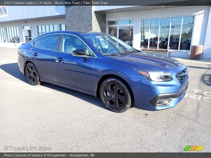 Abyss Blue Pearl / Two-Tone Gray 2020 Subaru Legacy 2.5i Sport