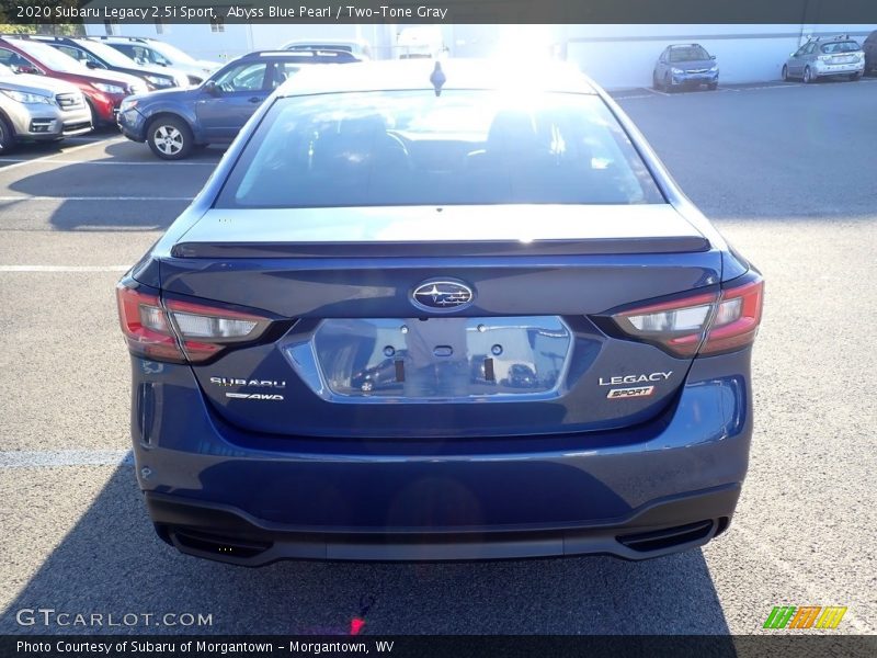 Abyss Blue Pearl / Two-Tone Gray 2020 Subaru Legacy 2.5i Sport