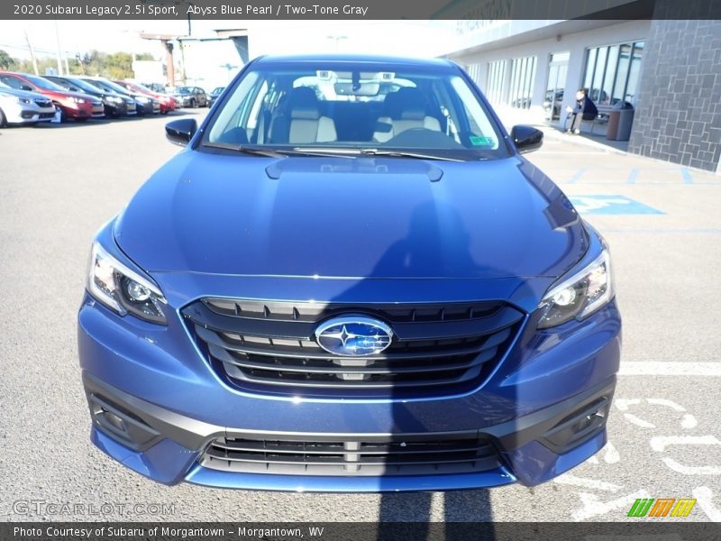 Abyss Blue Pearl / Two-Tone Gray 2020 Subaru Legacy 2.5i Sport