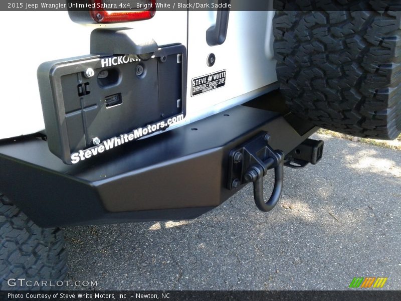 Bright White / Black/Dark Saddle 2015 Jeep Wrangler Unlimited Sahara 4x4