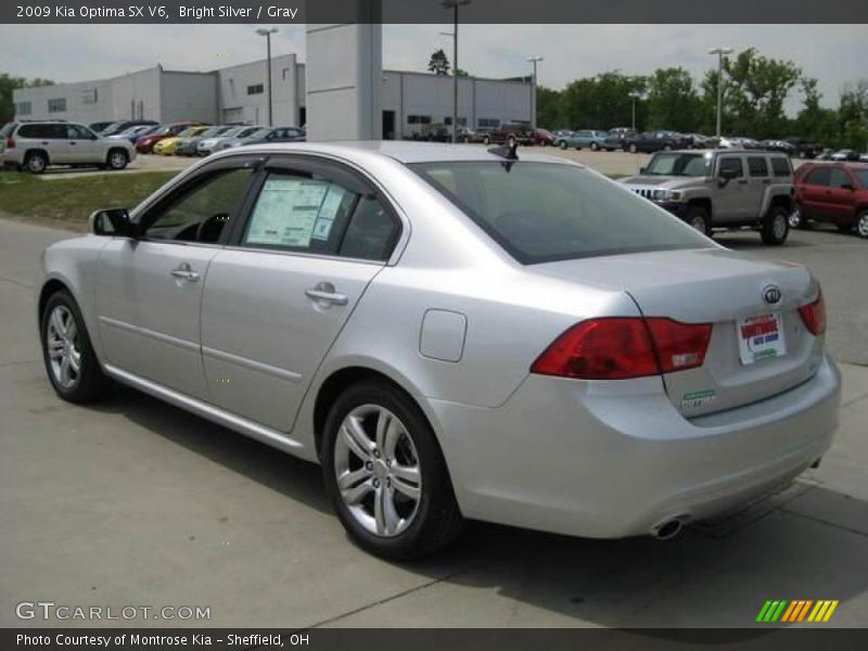 Bright Silver / Gray 2009 Kia Optima SX V6