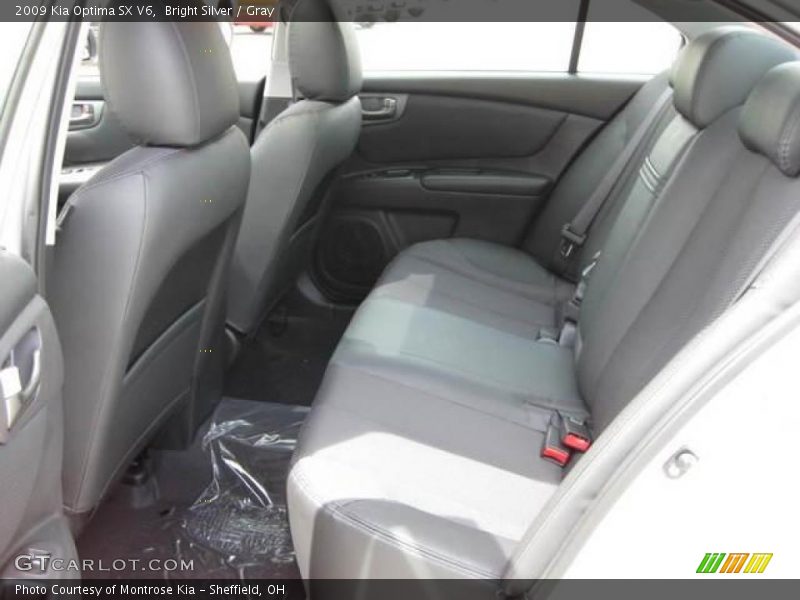 Bright Silver / Gray 2009 Kia Optima SX V6