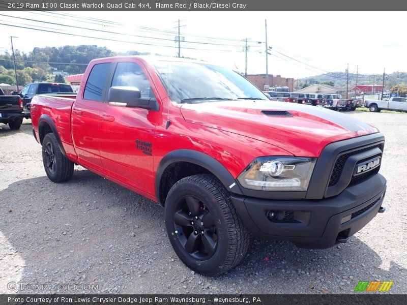  2019 1500 Classic Warlock Quad Cab 4x4 Flame Red