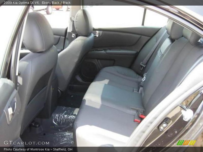 Ebony Black / Black 2009 Kia Optima SX V6