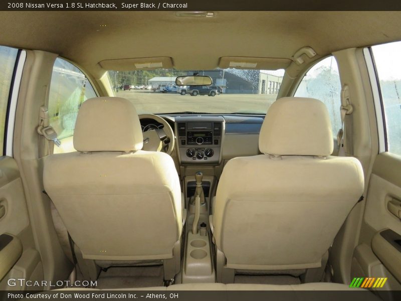 Super Black / Charcoal 2008 Nissan Versa 1.8 SL Hatchback