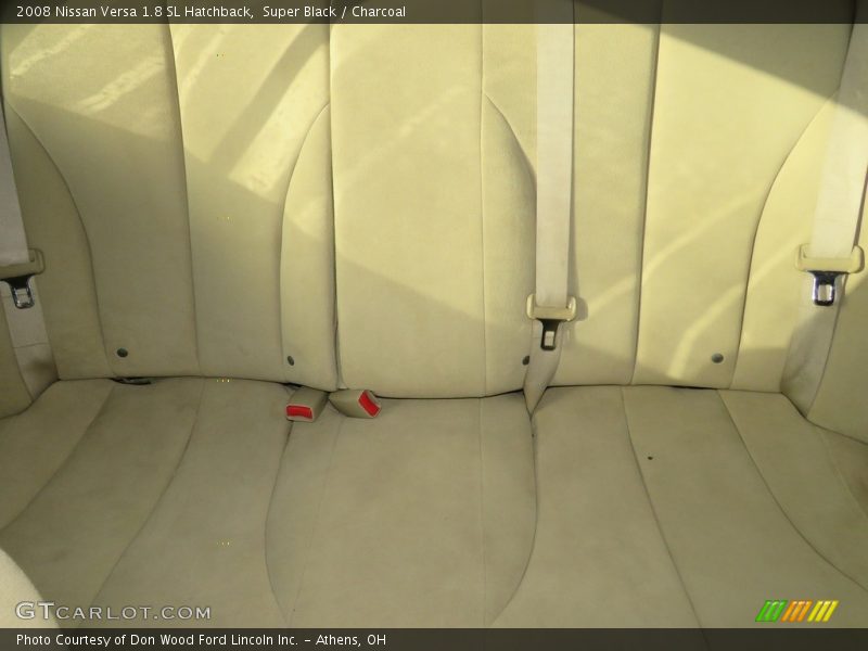 Super Black / Charcoal 2008 Nissan Versa 1.8 SL Hatchback