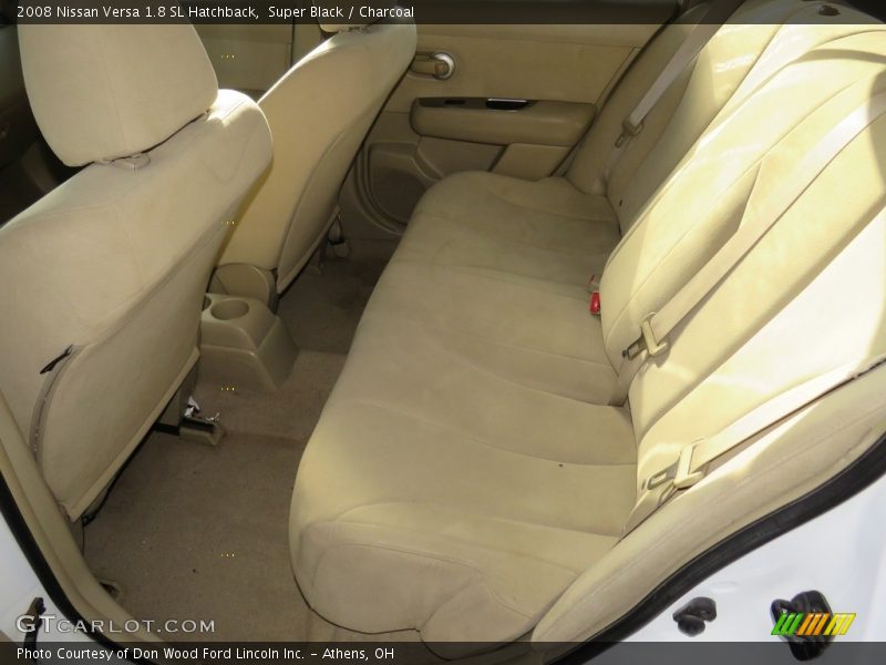 Super Black / Charcoal 2008 Nissan Versa 1.8 SL Hatchback