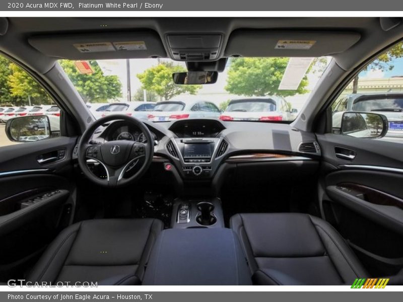 Platinum White Pearl / Ebony 2020 Acura MDX FWD