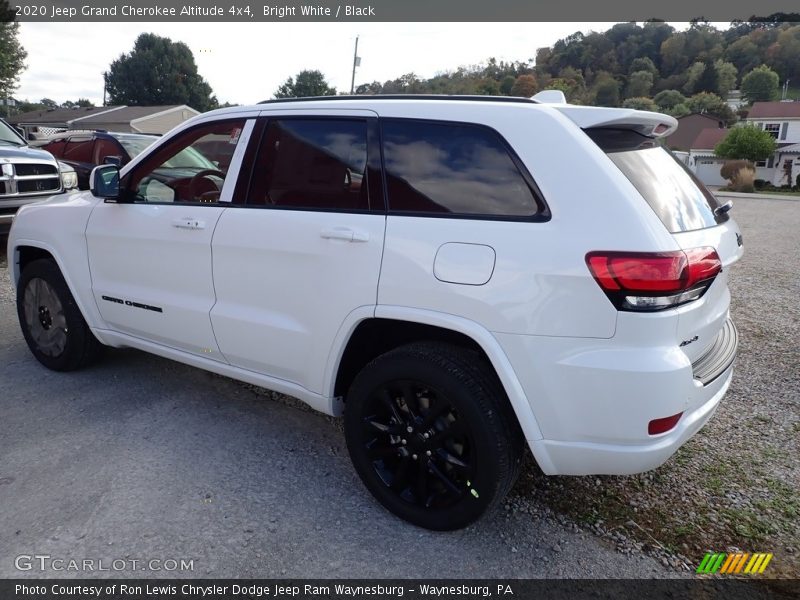 Bright White / Black 2020 Jeep Grand Cherokee Altitude 4x4