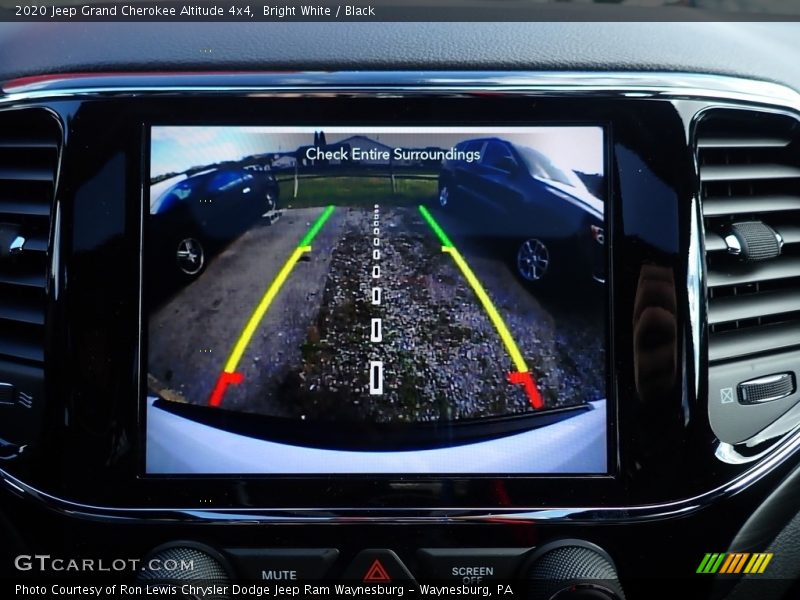 Bright White / Black 2020 Jeep Grand Cherokee Altitude 4x4