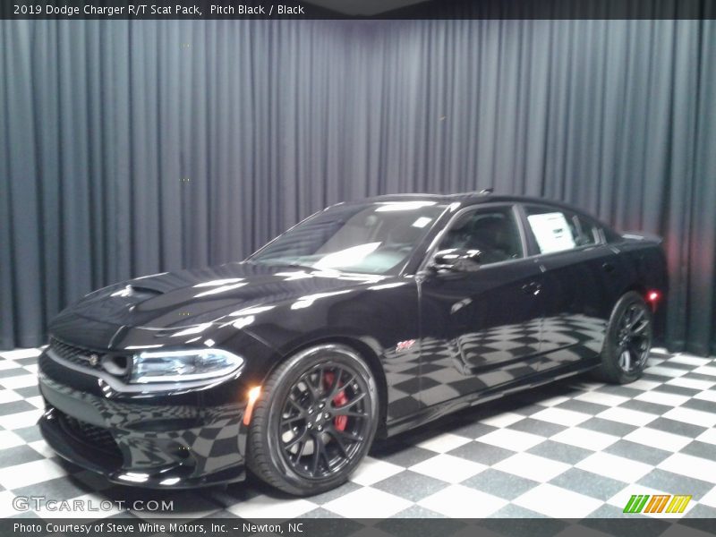 Pitch Black / Black 2019 Dodge Charger R/T Scat Pack
