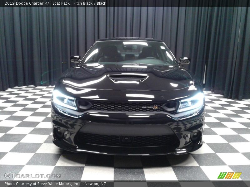 Pitch Black / Black 2019 Dodge Charger R/T Scat Pack