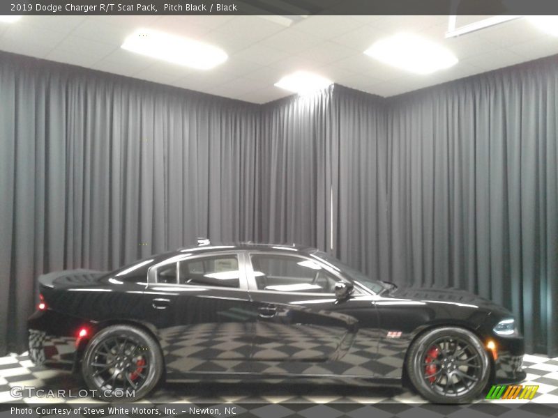 Pitch Black / Black 2019 Dodge Charger R/T Scat Pack