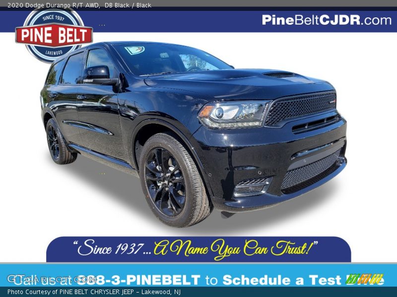 DB Black / Black 2020 Dodge Durango R/T AWD