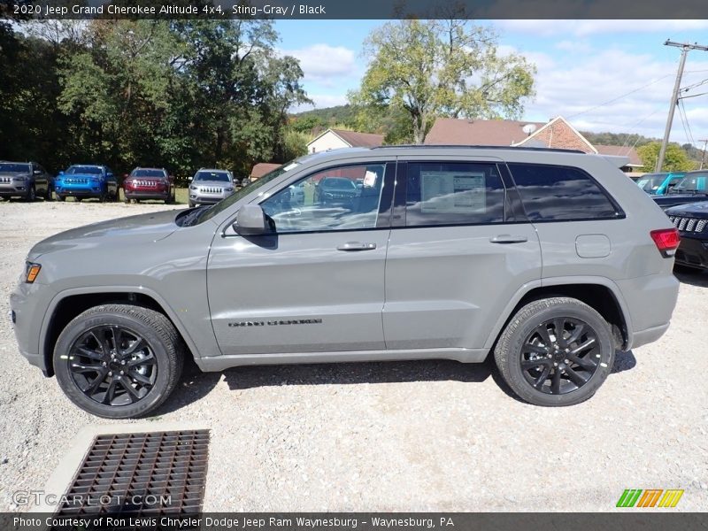 Sting-Gray / Black 2020 Jeep Grand Cherokee Altitude 4x4