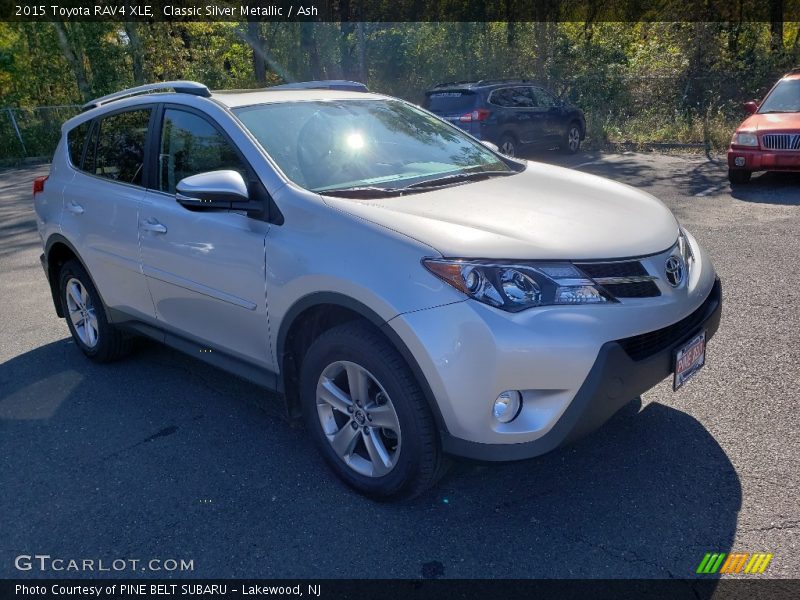 Classic Silver Metallic / Ash 2015 Toyota RAV4 XLE