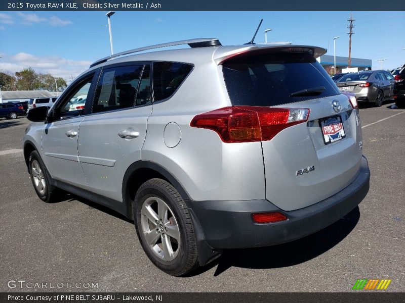 Classic Silver Metallic / Ash 2015 Toyota RAV4 XLE