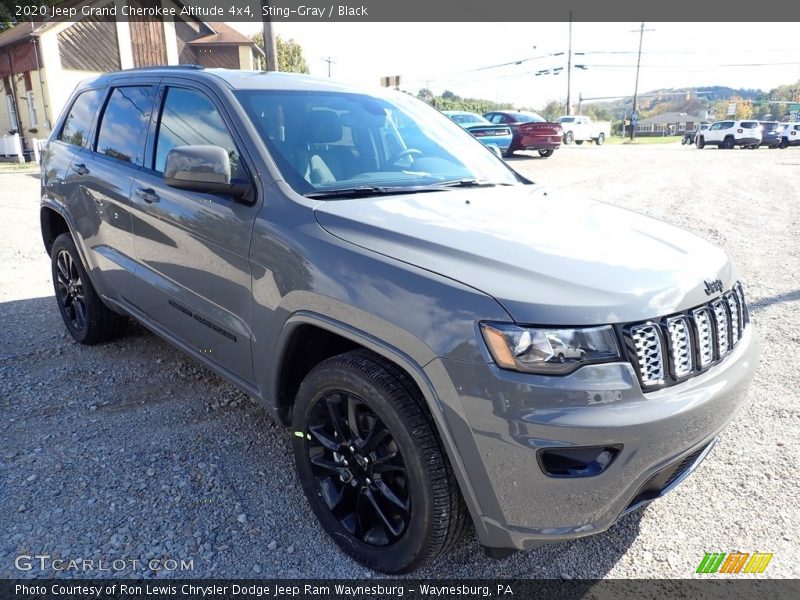 Sting-Gray / Black 2020 Jeep Grand Cherokee Altitude 4x4