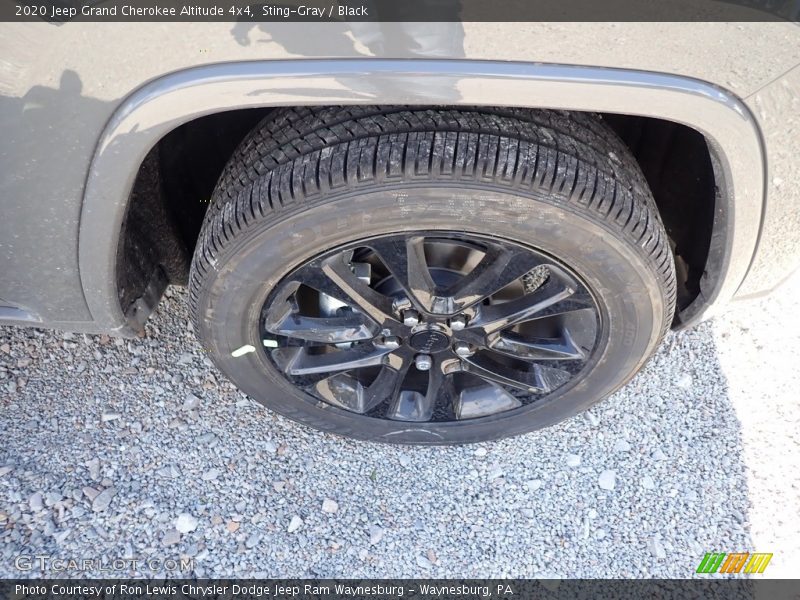 Sting-Gray / Black 2020 Jeep Grand Cherokee Altitude 4x4