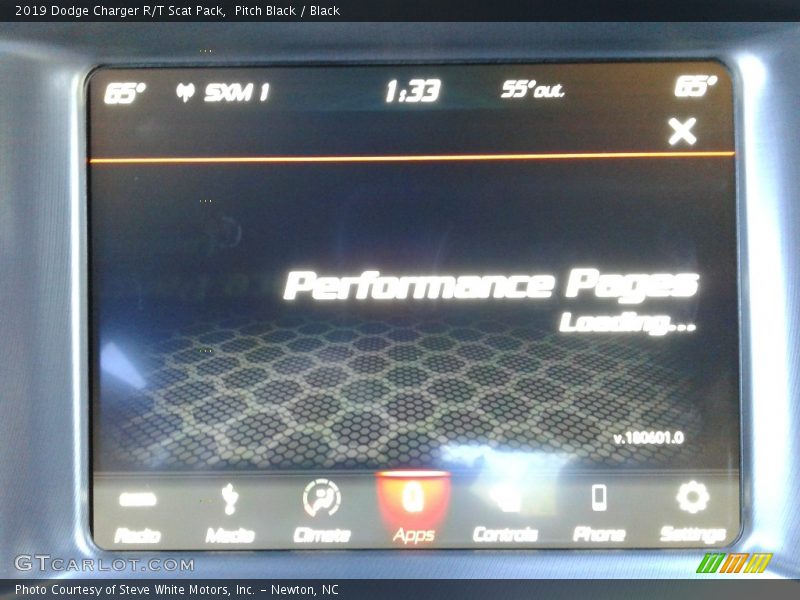 Pitch Black / Black 2019 Dodge Charger R/T Scat Pack