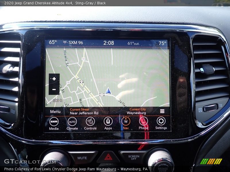 Sting-Gray / Black 2020 Jeep Grand Cherokee Altitude 4x4
