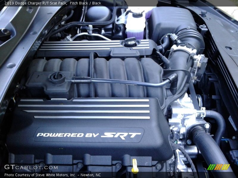 Pitch Black / Black 2019 Dodge Charger R/T Scat Pack