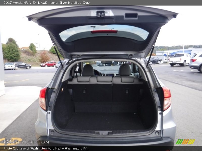 Lunar Silver Metallic / Gray 2017 Honda HR-V EX-L AWD