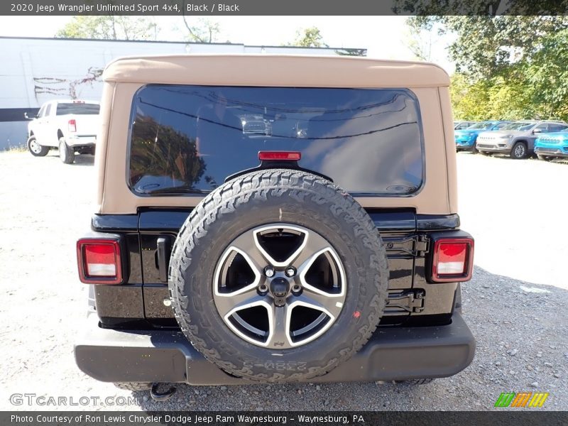 Black / Black 2020 Jeep Wrangler Unlimited Sport 4x4