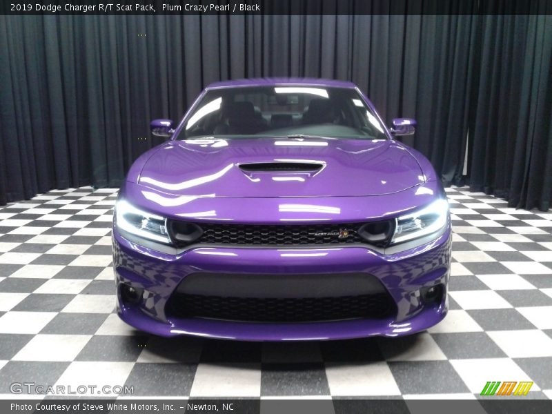 Plum Crazy Pearl / Black 2019 Dodge Charger R/T Scat Pack