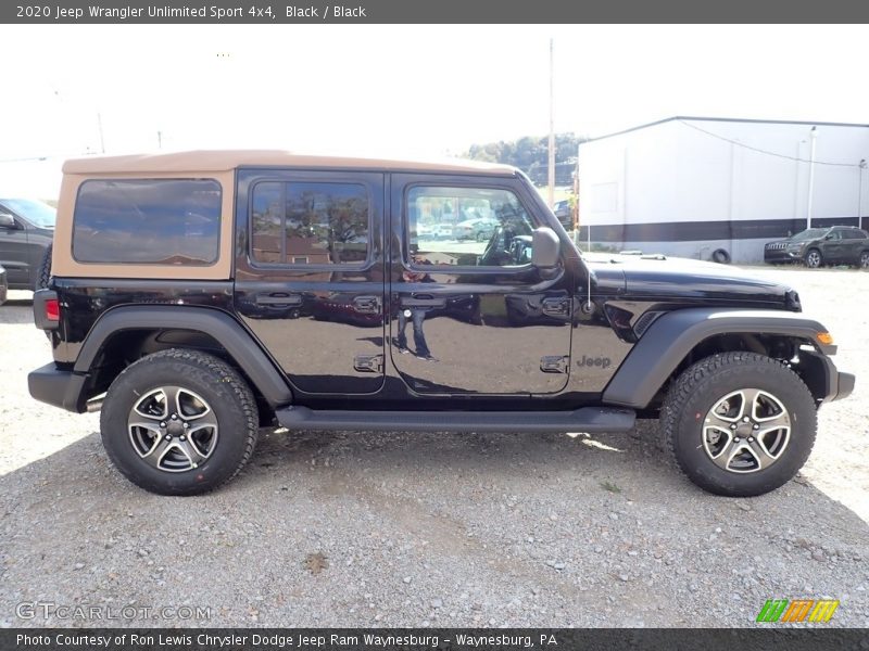 Black / Black 2020 Jeep Wrangler Unlimited Sport 4x4