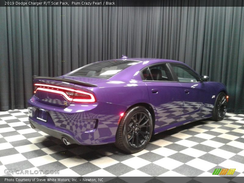 Plum Crazy Pearl / Black 2019 Dodge Charger R/T Scat Pack