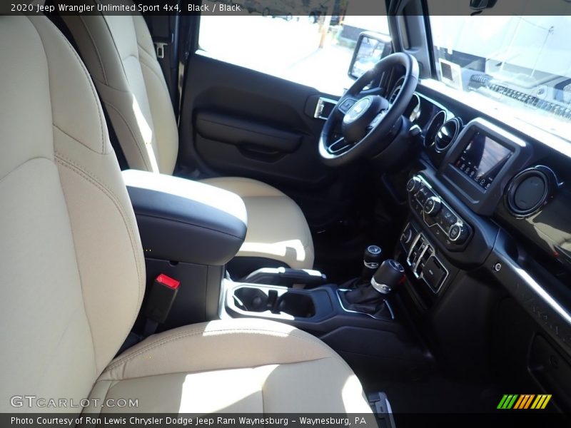 Black / Black 2020 Jeep Wrangler Unlimited Sport 4x4