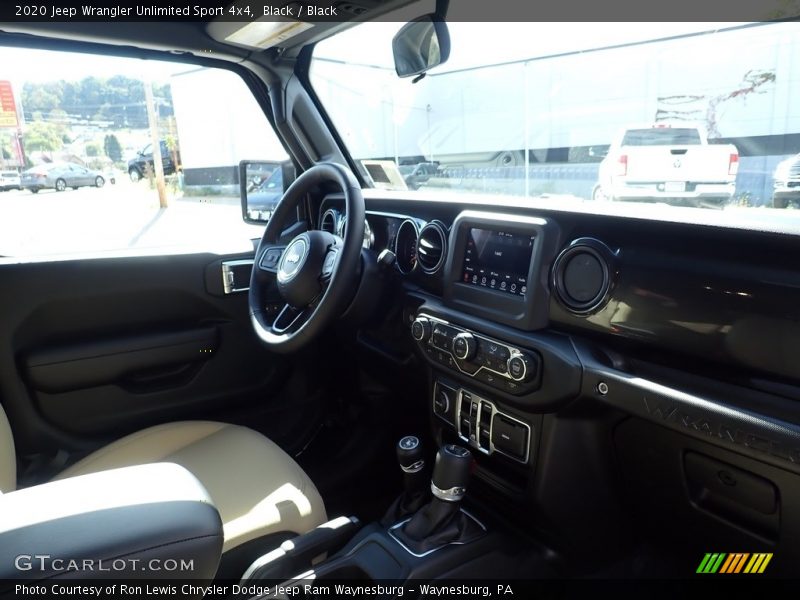 Black / Black 2020 Jeep Wrangler Unlimited Sport 4x4