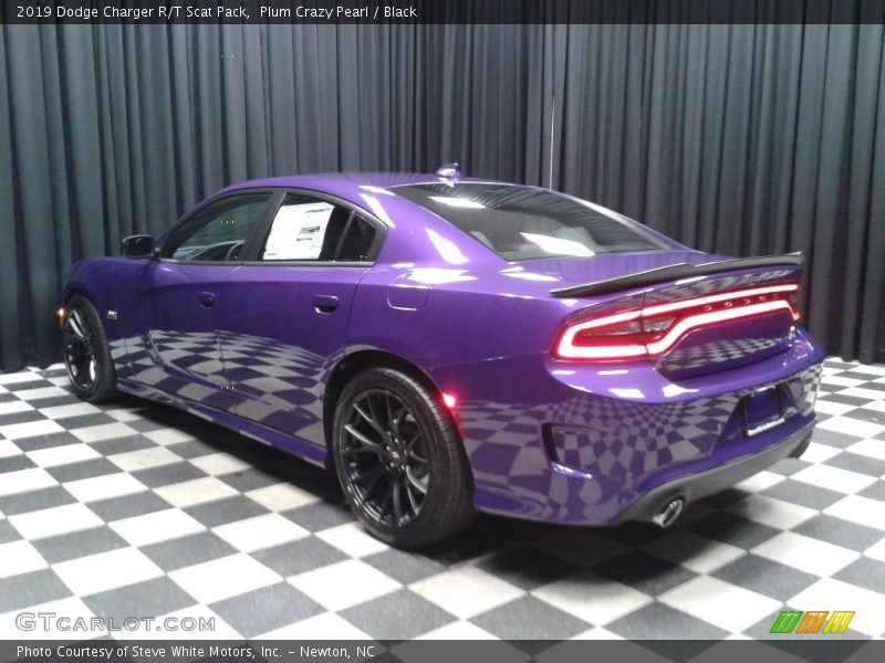 Plum Crazy Pearl / Black 2019 Dodge Charger R/T Scat Pack
