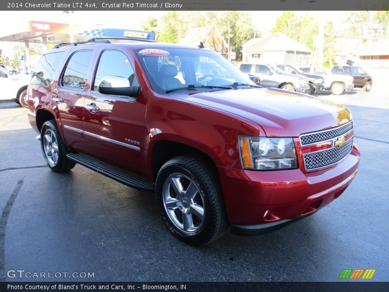 Crystal Red Tintcoat / Ebony 2014 Chevrolet Tahoe LTZ 4x4