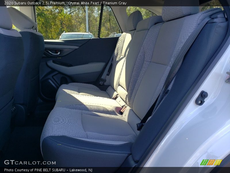 Crystal White Pearl / Titanium Gray 2020 Subaru Outback 2.5i Premium