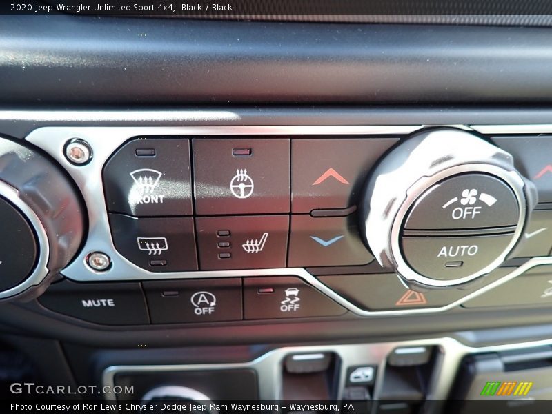 Black / Black 2020 Jeep Wrangler Unlimited Sport 4x4