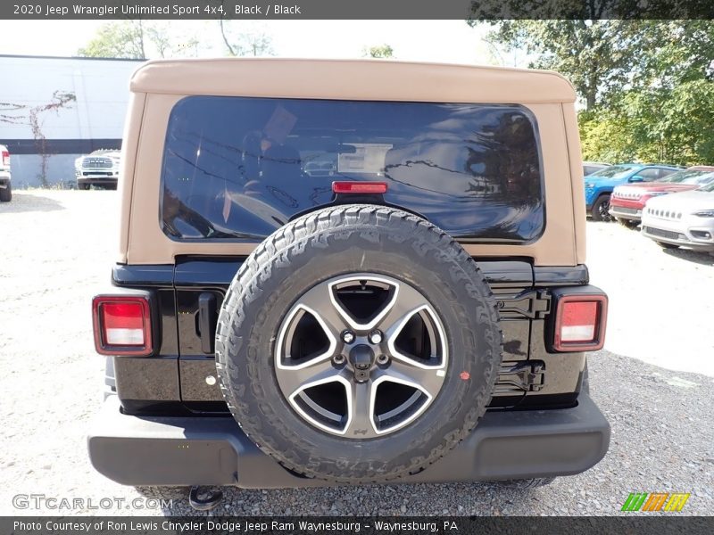 Black / Black 2020 Jeep Wrangler Unlimited Sport 4x4