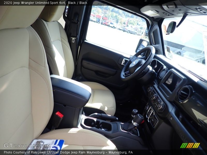 Black / Black 2020 Jeep Wrangler Unlimited Sport 4x4